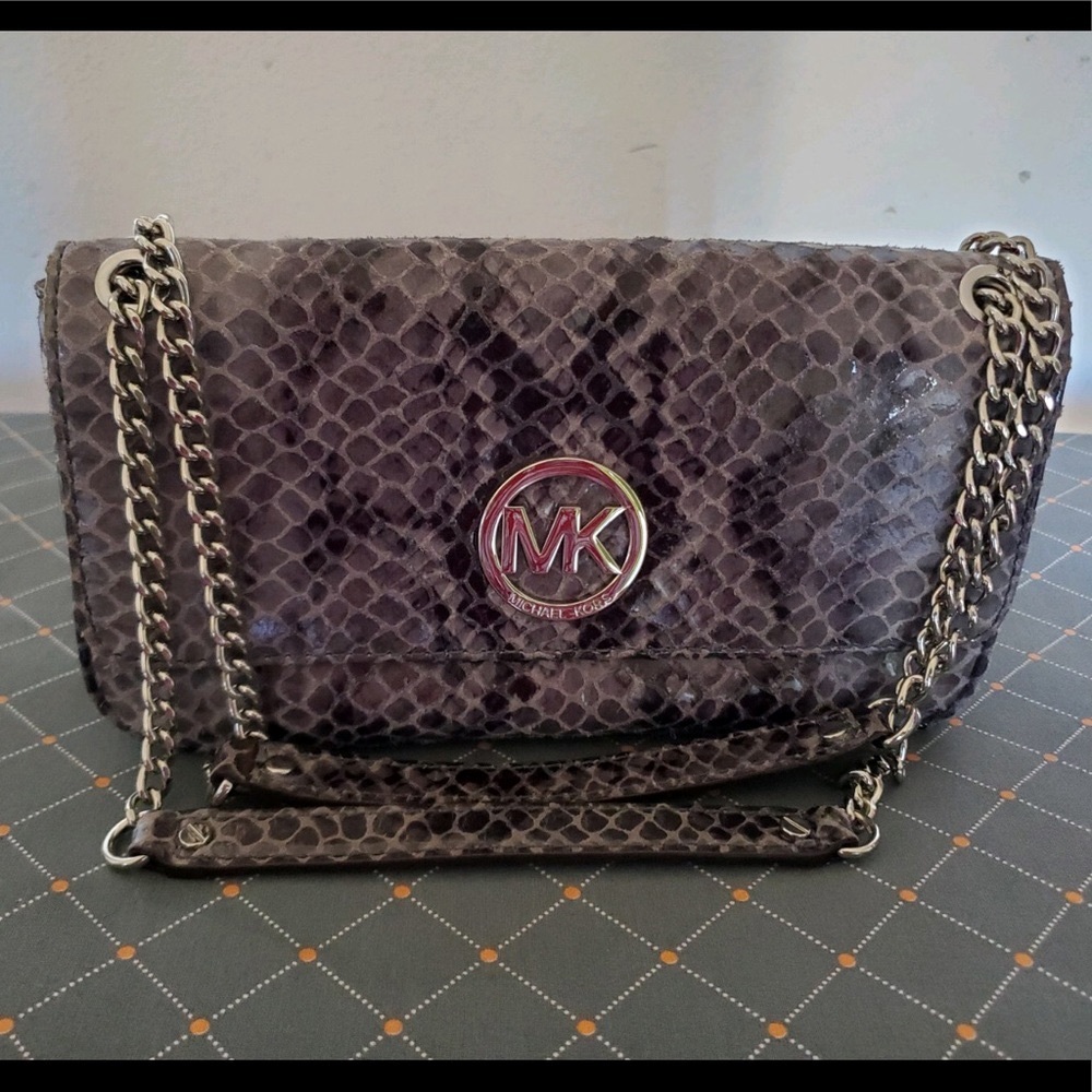 Michael Kors Python Crossbody Bag - image 1